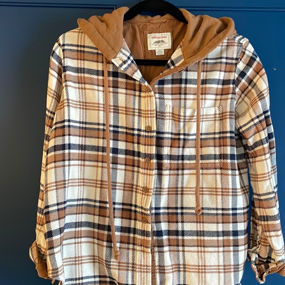 American Eagle shacket in great condition size xxs